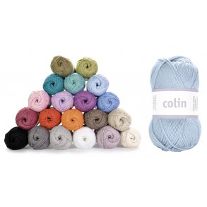 Colin 65% bomuld, 35% hør (23 m = 10 cm)